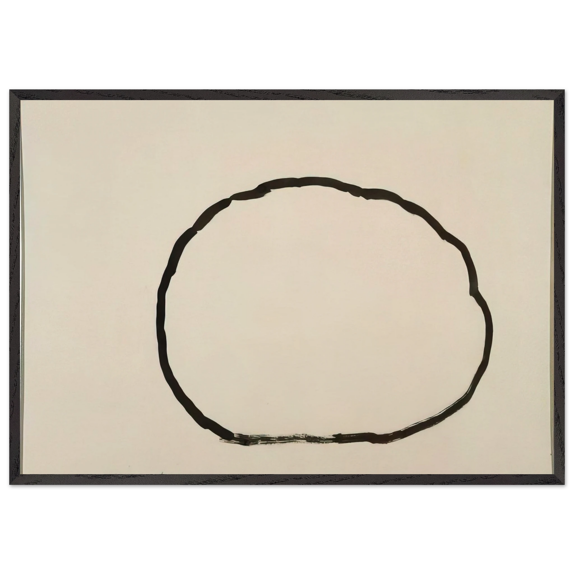 UNTITLED 6 N2 - Philip Guston Framed Art Print – Black Wooden Frame - Default Title - -Framed Art Print