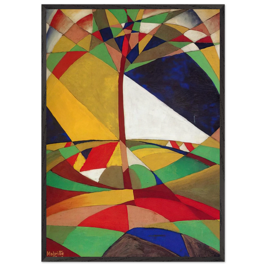 LANDSCAPE 1920 - Rene Magritte Framed Art Print – Black Wooden Frame - Default Title - -Framed Art Print