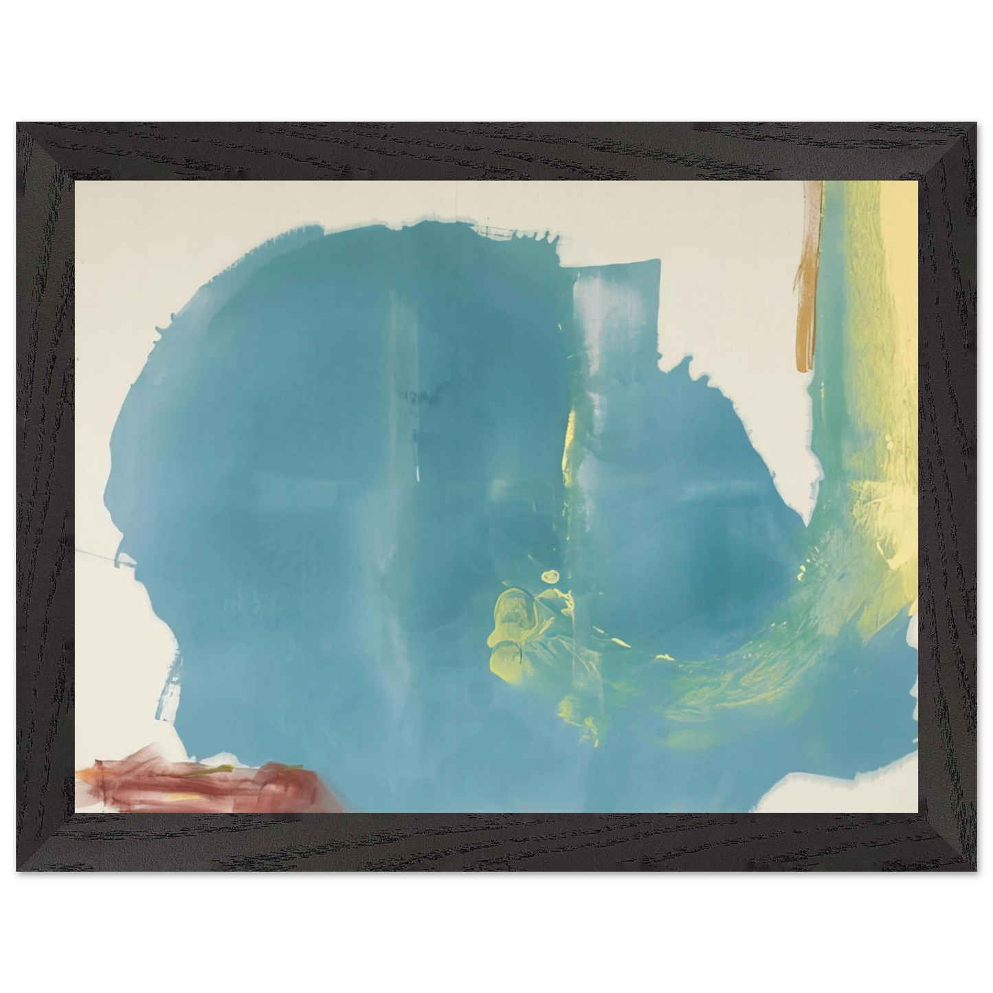 Helen Frankenthaler - Where Necessary - 1977 Wall art - 27x35 cm / 11x14 inches - Fine Art Poster - -