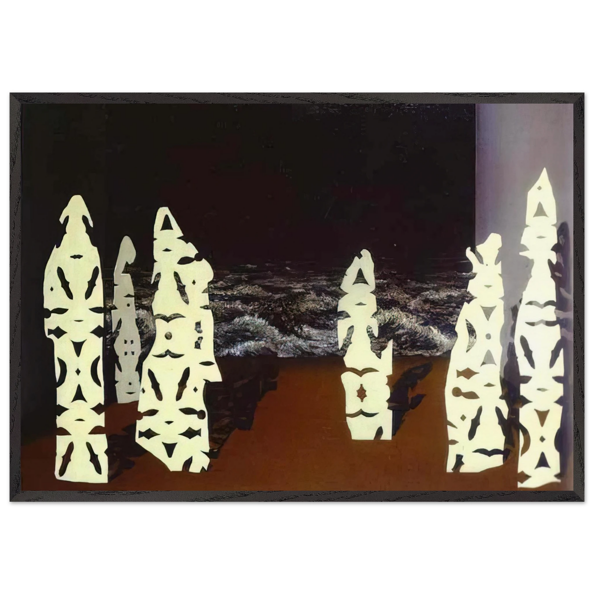 THE FINERY OF THE STORM 1927 - Rene Magritte Framed Art Print – Black Wooden Frame - Default Title - -Framed Art Print