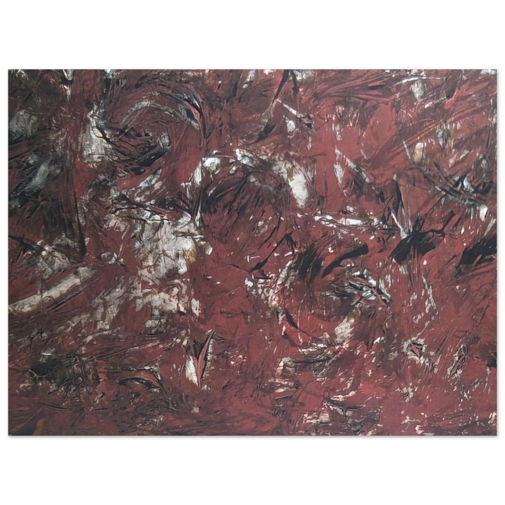 Milton Resnick - UNTITLED 1982  75x100 cm / 30x40inches Fine Art Poster