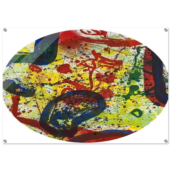 untitled  sfe363  - Sam Francis Acrylic Print - 70x100 cm / 28x40″ inches
