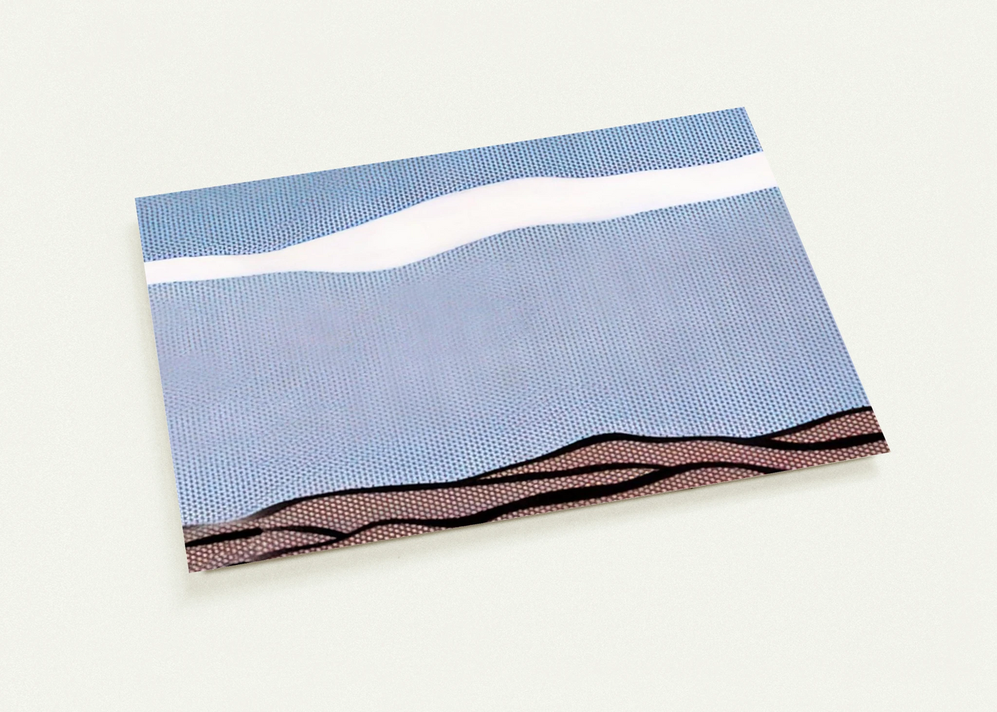 LANDSCAPE 1964 By Roy Lichtenstein Pack of 10 Post Cards | Roy Lichtenstein Post Cards | A6 (10.5 x 14.8 cm) - 4.1 x 5.8 inches