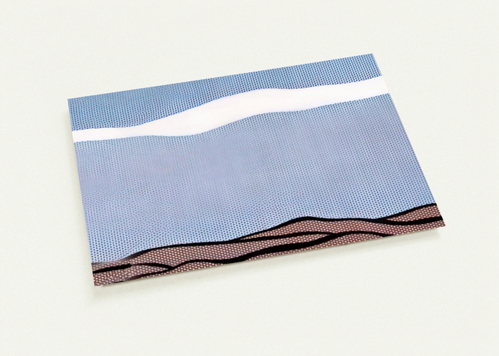 LANDSCAPE 1964 By Roy Lichtenstein Pack of 10 Post Cards | Roy Lichtenstein Post Cards | A6 (10.5 x 14.8 cm) - 4.1 x 5.8 inches