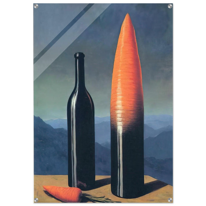 THE EXPLANATION 1952 - Rene Magritte Acrylic Print - 70x100 cm / 28x40″ inches