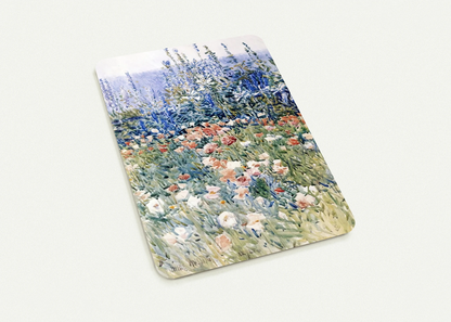 Flower Garden, Isles of Shoals By Childe Hassam Pack of 10 Post Cards | Childe Hassam Post Cards | A6 (10.5 x 14.8 cm) - 4.1 x 5.8 inches
