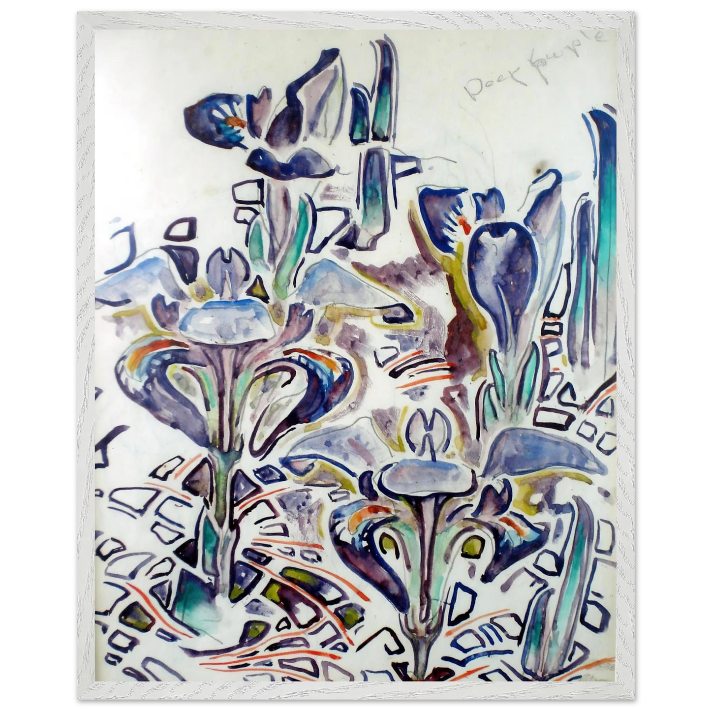 Walter Inglis Anderson - Walter Anderson Wall art - 70x100 cm / 28x40 Inches - Premium Wooden Framed Poster With Fine Art Paper - Wood frame