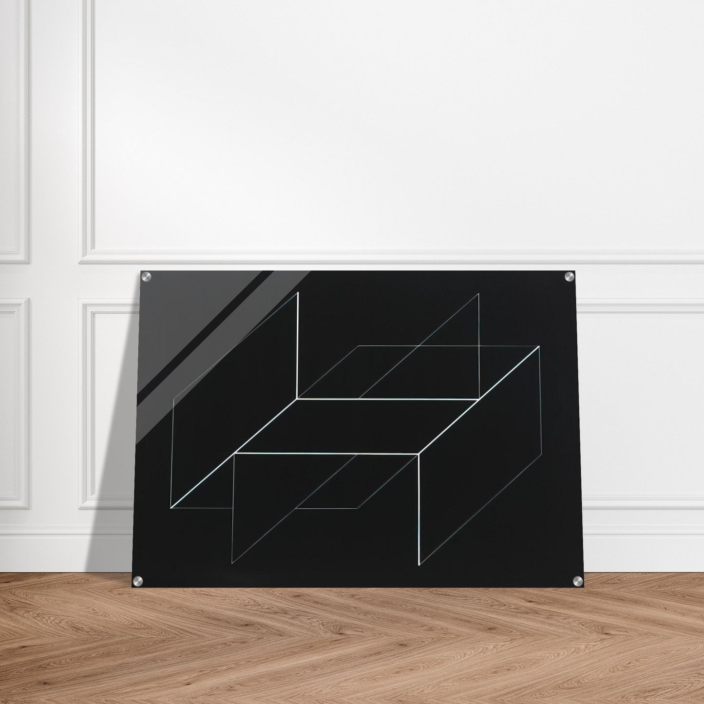 STRUCTURAL CONSTELLATION 1950 0 - Josef Albers Acrylic Print - 70x100 cm / 28x40″ inches | Josef Albers Wall Art | Josef Albers Prints