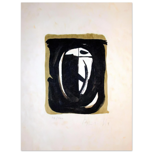 Bram van Velde - Untitled - 1975 Fine Art Poster - Default Title