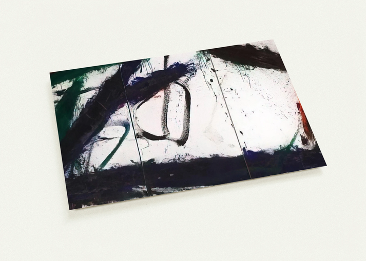 Frozen Summer - 1966 By Norman Bluhm Pack of 10 Post Cards | Norman Bluhm Post Cards | A6 (10.5 x 14.8 cm) - 4.1 x 5.8 inches