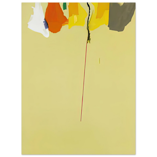Helen Frankenthaler - Rapunzel, 1974- Wall Art - 21x29.7 cm / 8x12" - Fine Art Poster - -