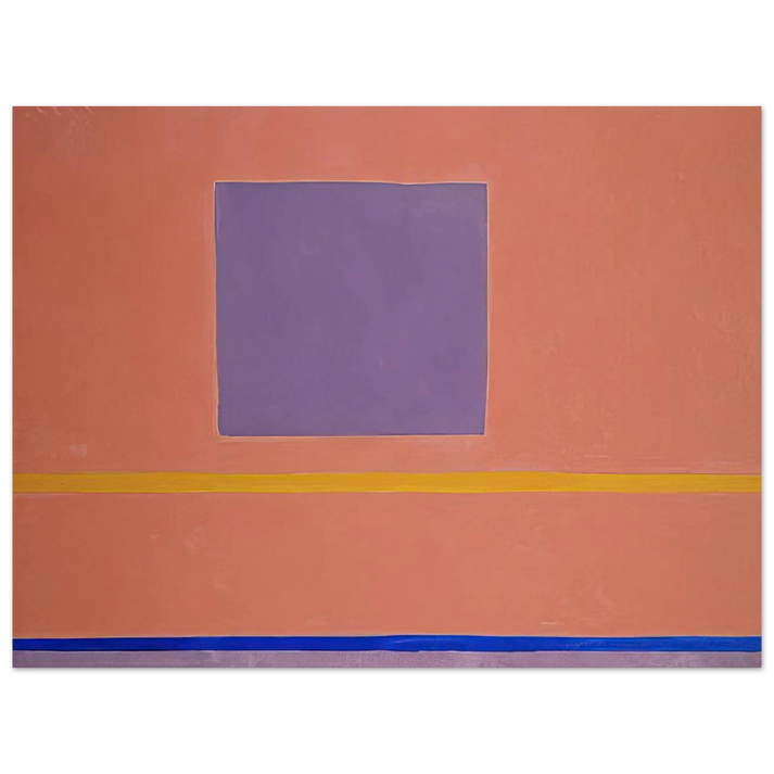 Theodoros Stamos - Olivet Sun-Box #II - 1967  75x100 cm / 30x40inches Fine Art Poster