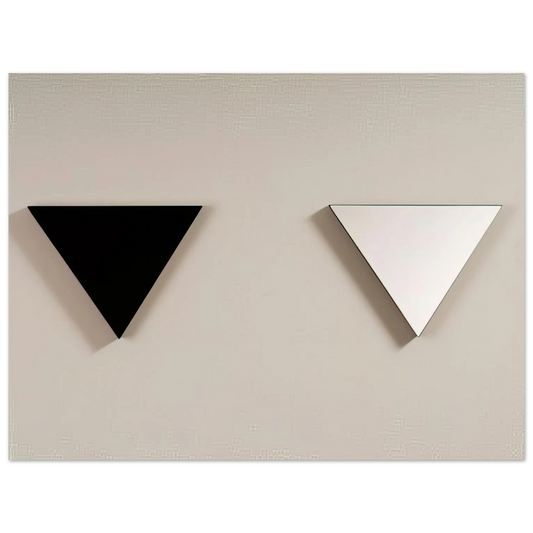 Blinky Palermo - MIRROR OBJECT 1973 Fine Art Poster - Default Title