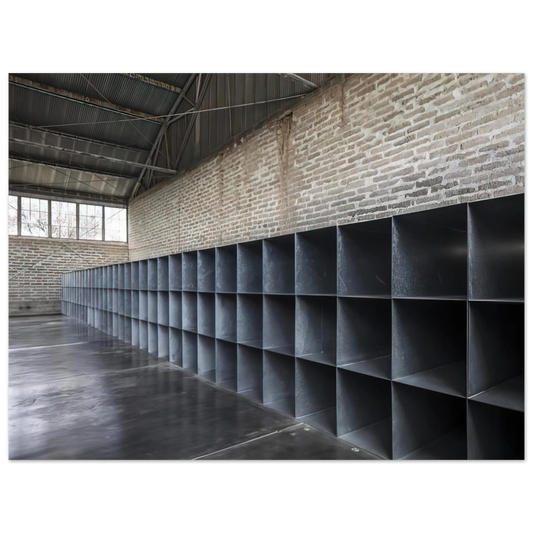 Donald Judd - Untitled The Block - 1969 Fine Art Poster - Default Title