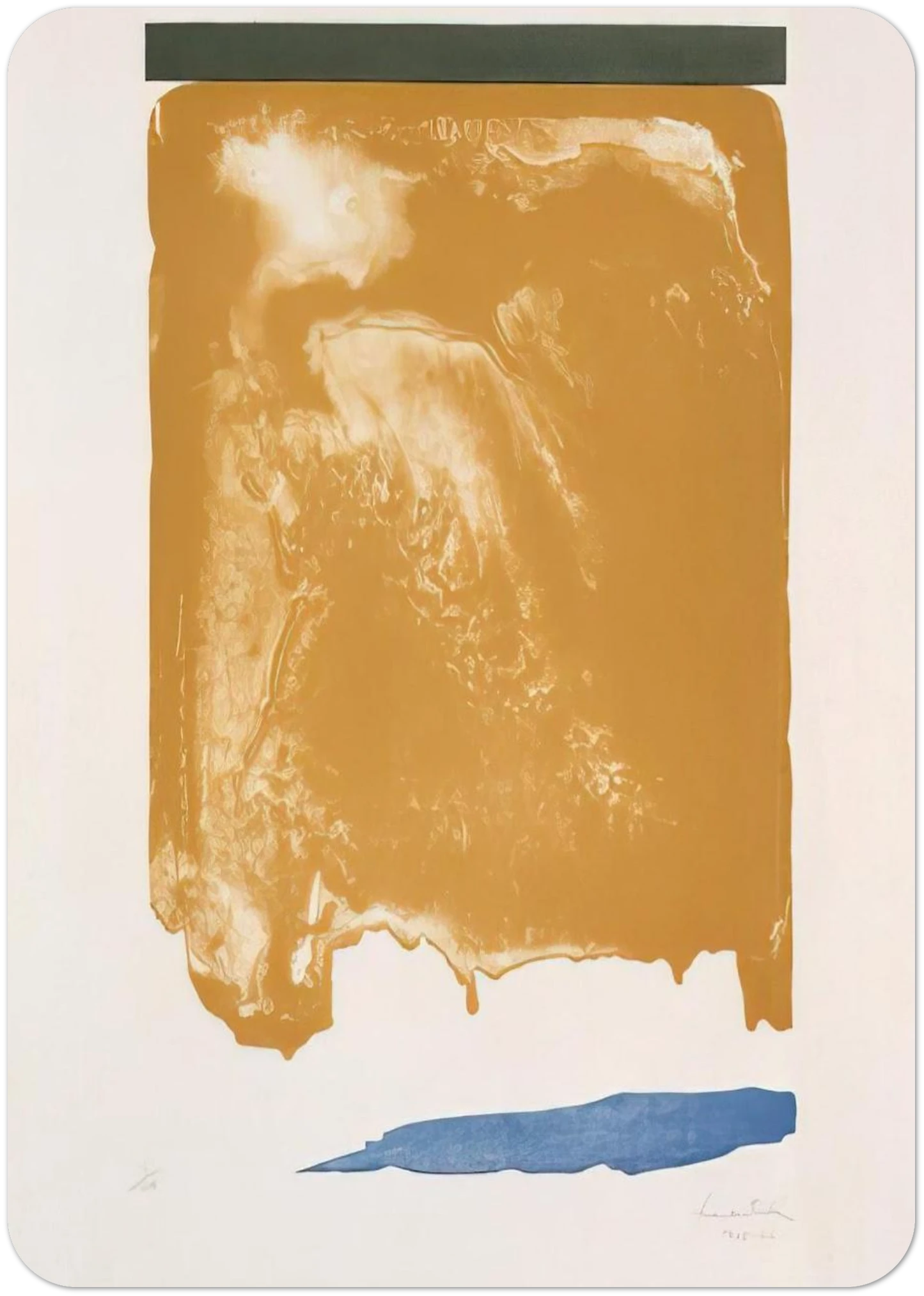 Persian Garden - 1966 By Helen Frankenthaler Pack of 10 Post Cards | Helen Frankenthaler Post Cards | A6 (10.5 x 14.8 cm) - 4.1 x 5.8 inches