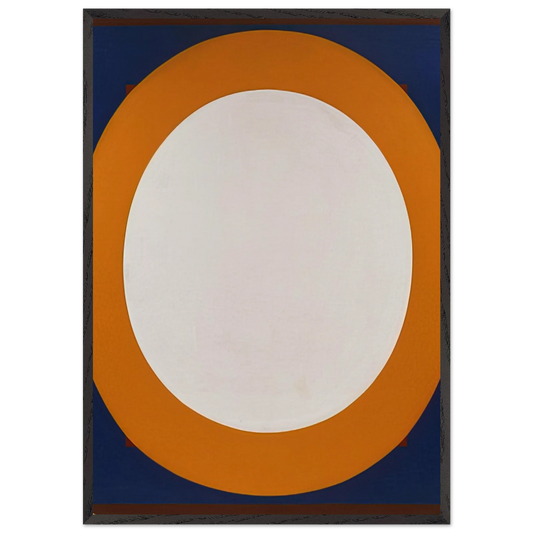 Mao - Al Held Framed Art Print – Black Wooden Frame - Default Title - -Framed Art Print