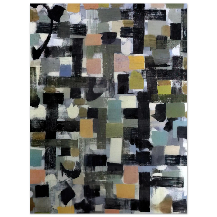 Bradley Walker Tomlin - Number 13 - 1952  75x100 cm / 30x40inches Fine Art Poster
