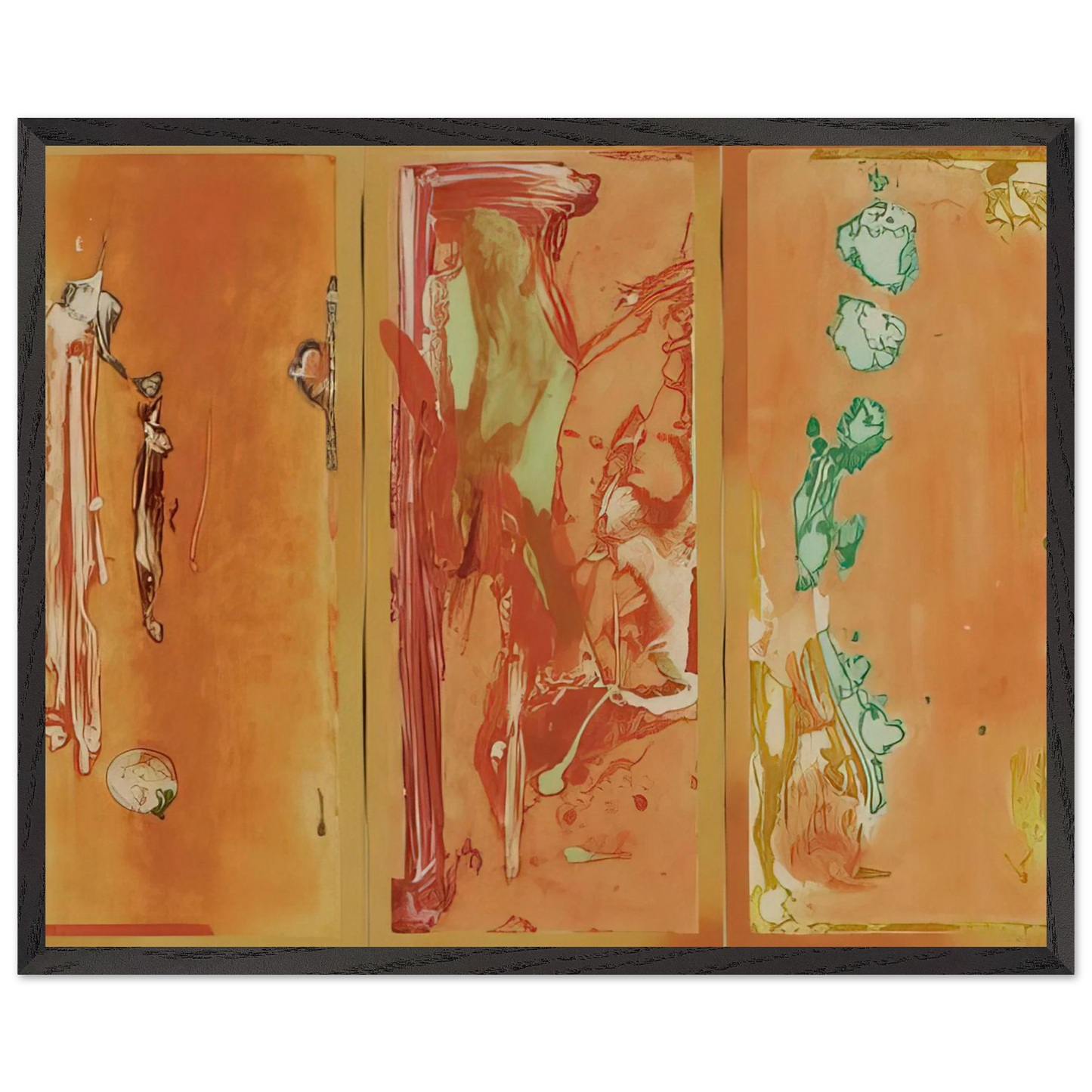 Helen Frankenthaler - Gateway - 1988 Wall art - 20x25 cm / 8x10 inches - Fine Art Poster - -