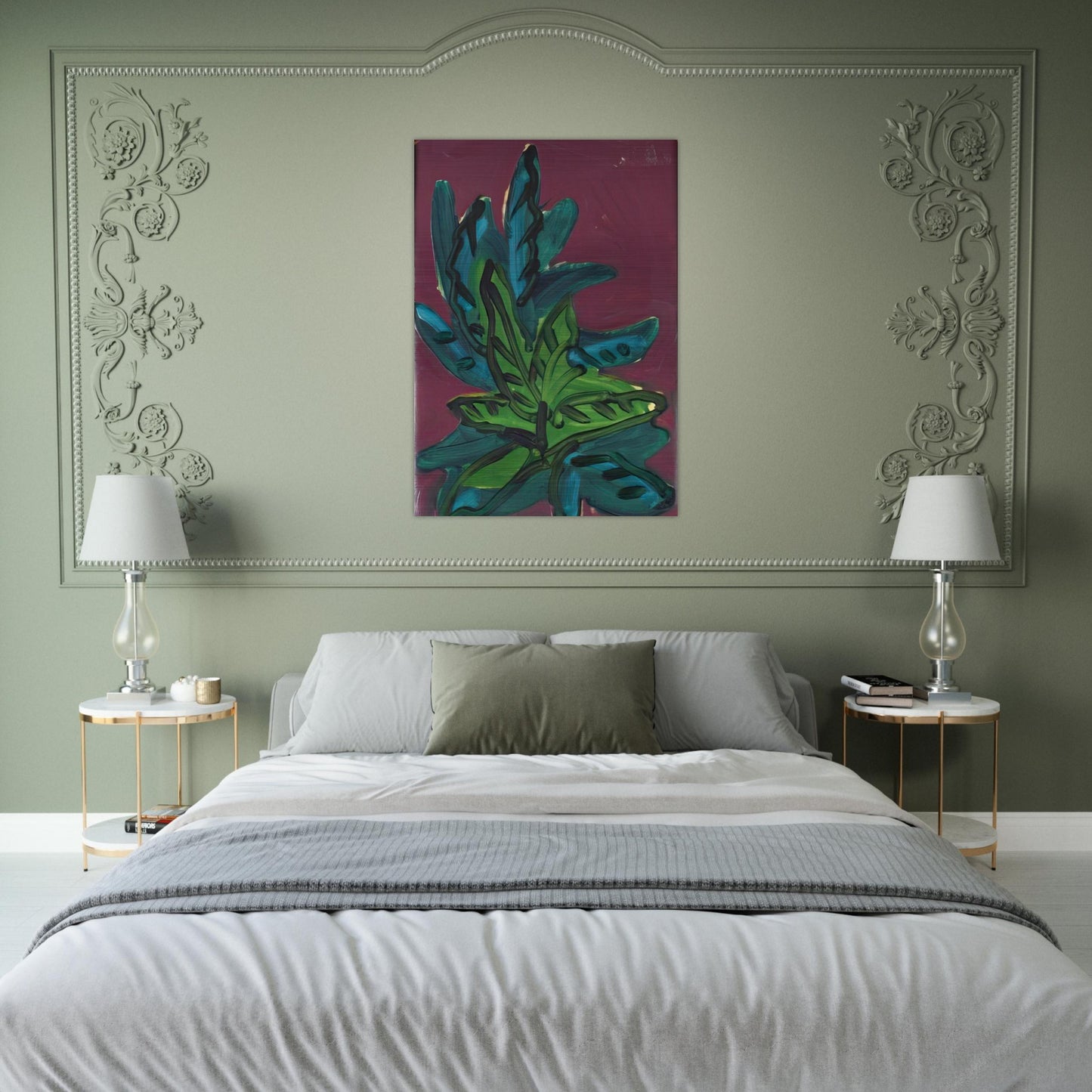 Untitled - Fauvism, Tachisme - Charles Lapicque Brushed Aluminum Print - 70x100 cm / 28x40 inches | Charles Lapicque Aluminum Print | Charles Lapicque Prints