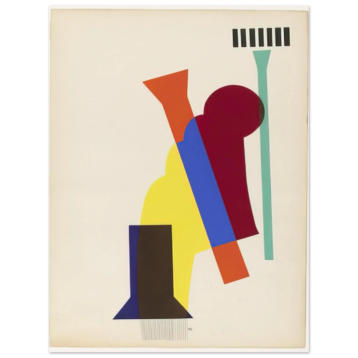 Man Ray - CONCRETE MIXER FROM THE PORTFOLIO REVOLVING DOORS 1926  75x100 cm / 30x40inches Fine Art Poster