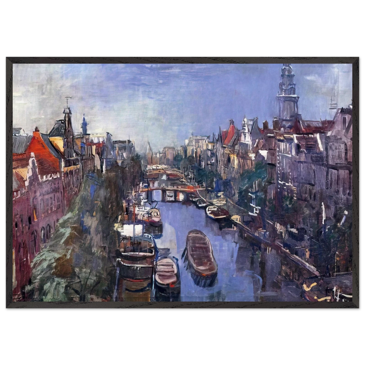 NOTDETECTED235880 - OSKAR KOKOSCHKA 70x100 cm / 28x40 inches Framed Art Print – Black Wooden Frame