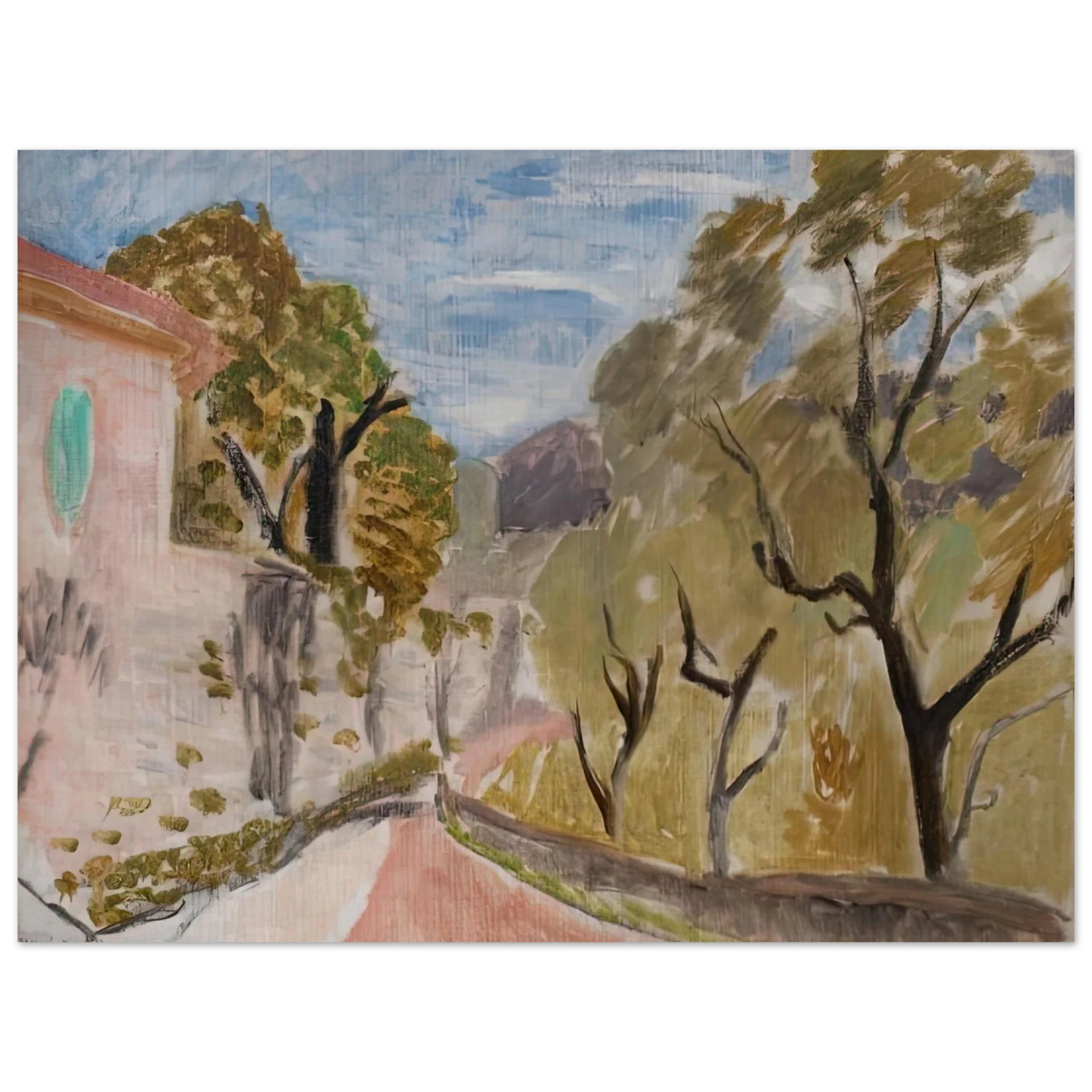 Henri Matisse - PAYSAGE OU RUE DANS LE MIDI 1918 Fine Art Poster - Default Title