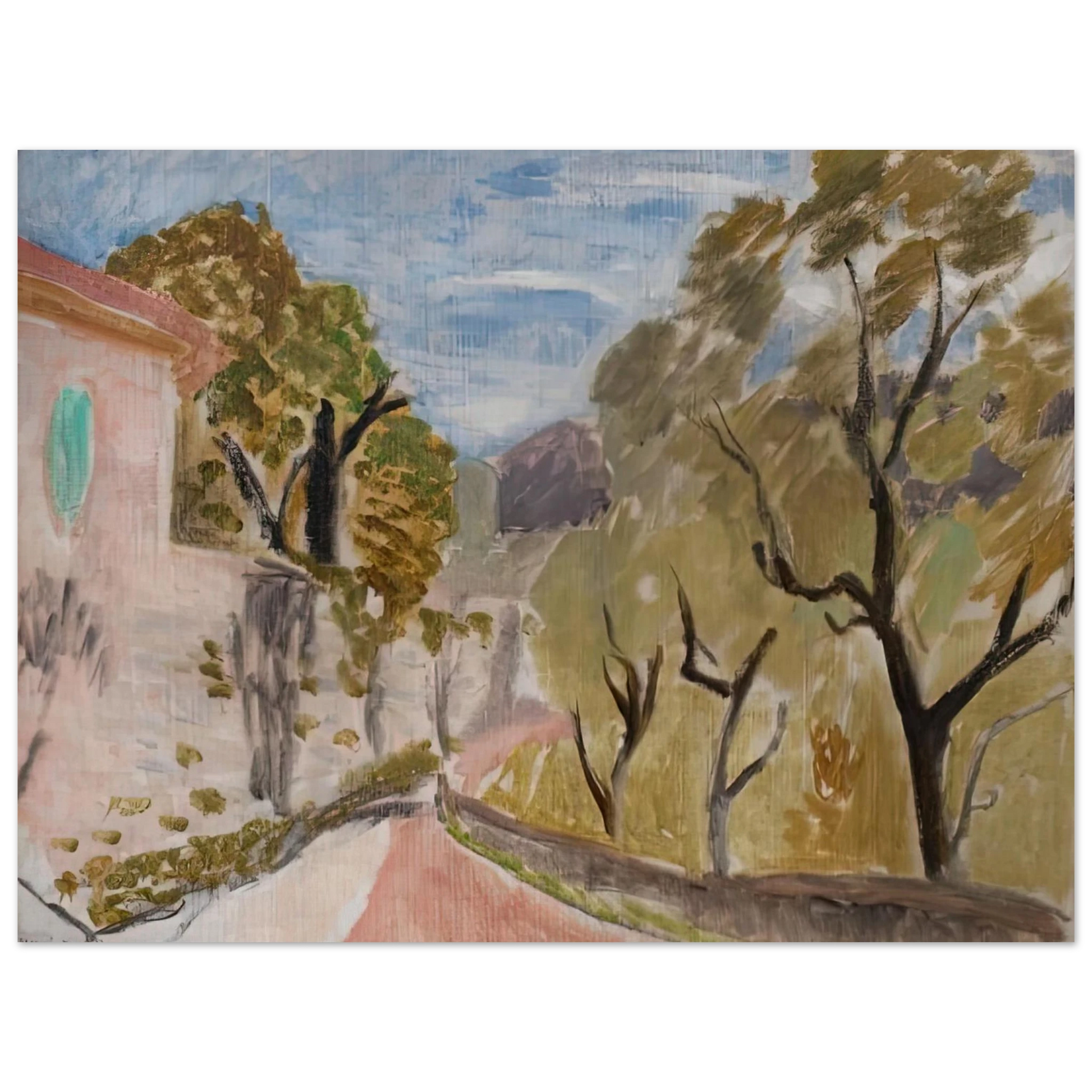 Henri Matisse - PAYSAGE OU RUE DANS LE MIDI 1918 Fine Art Poster - Default Title