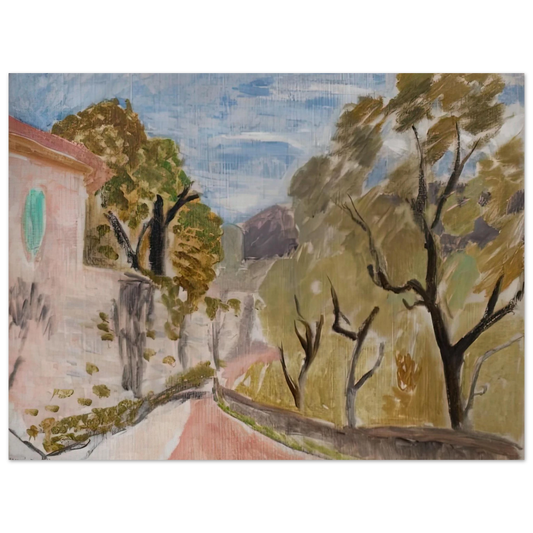 Henri Matisse - PAYSAGE OU RUE DANS LE MIDI 1918 Fine Art Poster - Default Title