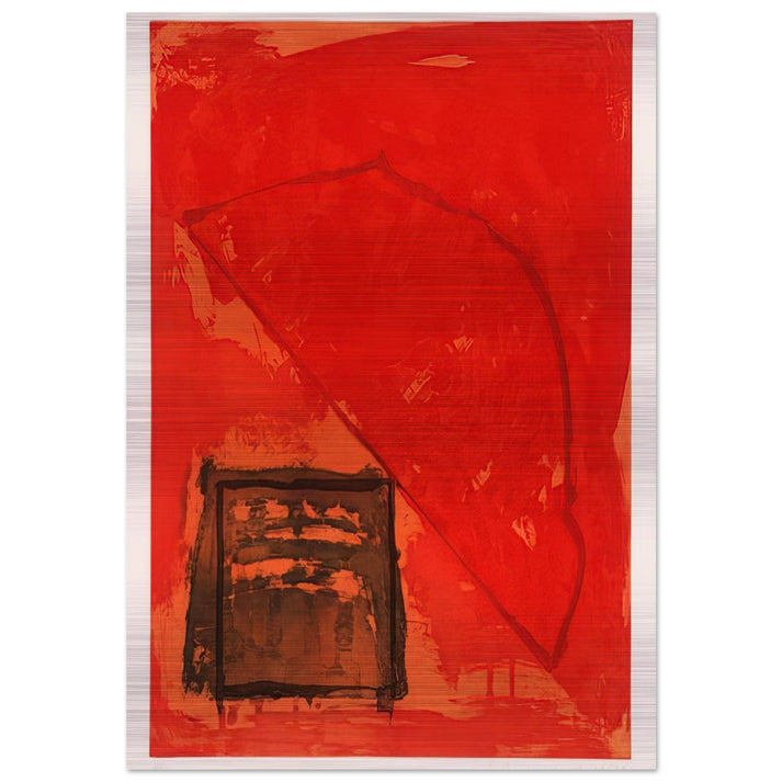 Trace - 1979 - John Hoyland Brushed Aluminum Print - 70x100 cm / 28x40 inches | John Hoyland Aluminum Print | John Hoyland Prints
