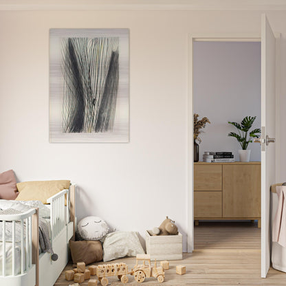 #18 - 1953 - Hans Hartung Brushed Aluminum Print - 70x100 cm / 28x40 inches | Hans Hartung Aluminum Print | Hans Hartung Prints