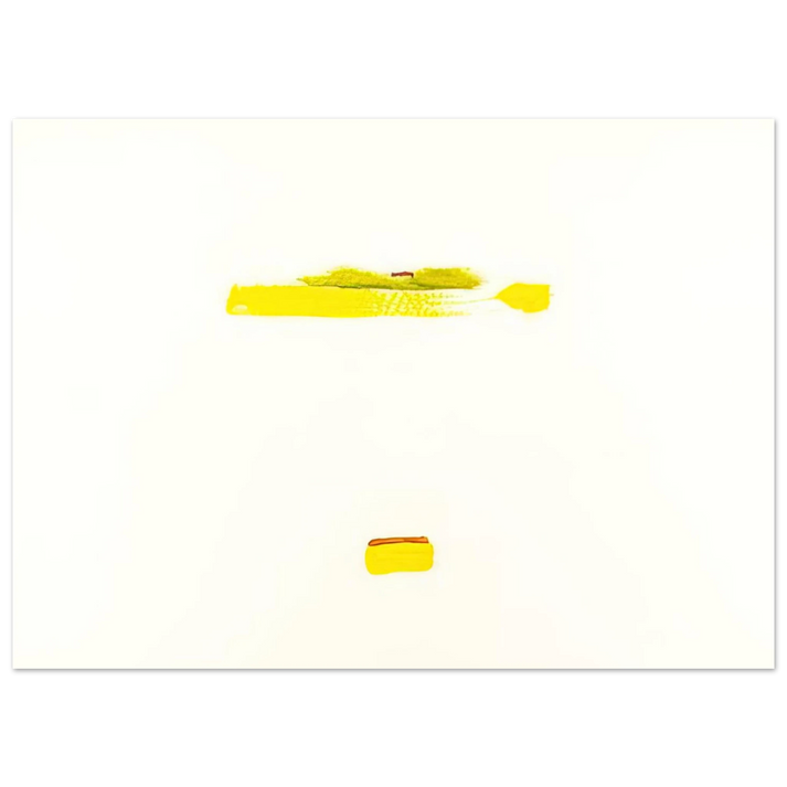 Helen Frankenthaler - New York III - 1972 Wall art - A1 (59.4 x 84.1  cm) - Premium Wooden Framed Poster With Fine Art Paper-canvas - White frame