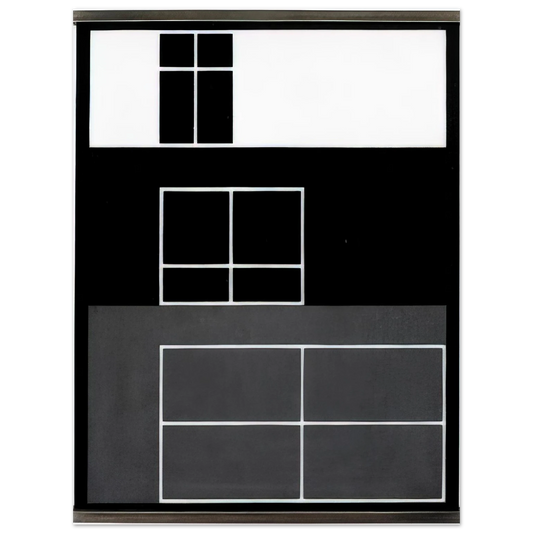 Josef Albers - INTERIOR B 1929 Fine Art Poster - Default Title