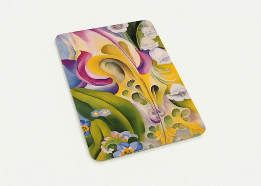 From the Old Garden No 2 By Georgia O'Keeffe Pack of 10 Post Cards | Georgia O'Keeffe Post Cards | A6 (10.5 x 14.8 cm) - 4.1 x 5.8 inches