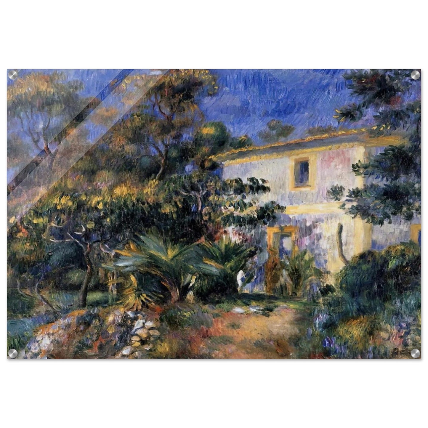 Algiers Landscape - Pierre-Auguste Renoir Acrylic Print - 70x100 cm / 28x40″ inches | Pierre-Auguste Renoir Wall Art | Pierre-Auguste Renoir Prints