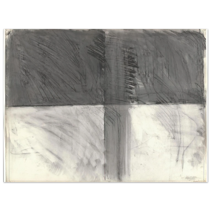 Brice Marden - Untitled - 1962  75x100 cm / 30x40inches Fine Art Poster