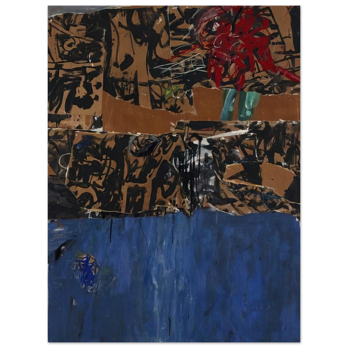 Allan Kaprow - Blue Blue Blue  75x100 cm / 30x40inches Fine Art Poster