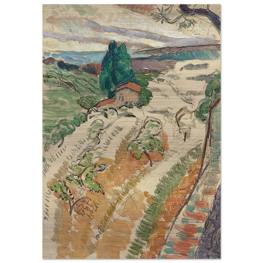 PAYSAGE ST TROPEZ 1904 - Henri Matisse Brushed Aluminum Print - 70x100 cm / 28x40 inches | Henri Matisse Aluminum Print | Henri Matisse Prints