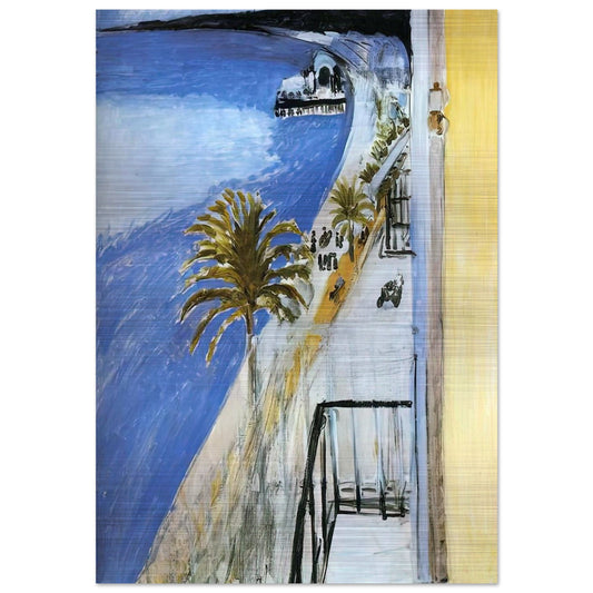 THE BAY OF NICE 1918 - Henri Matisse Brushed Aluminum Print - 70x100 cm / 28x40 inches | Henri Matisse Aluminum Print | Henri Matisse Prints