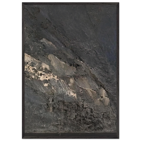 Jay DeFeoBIGIncision - Jay DeFeo Framed Art Print – Black Wooden Frame - Default Title - -Framed Art Print