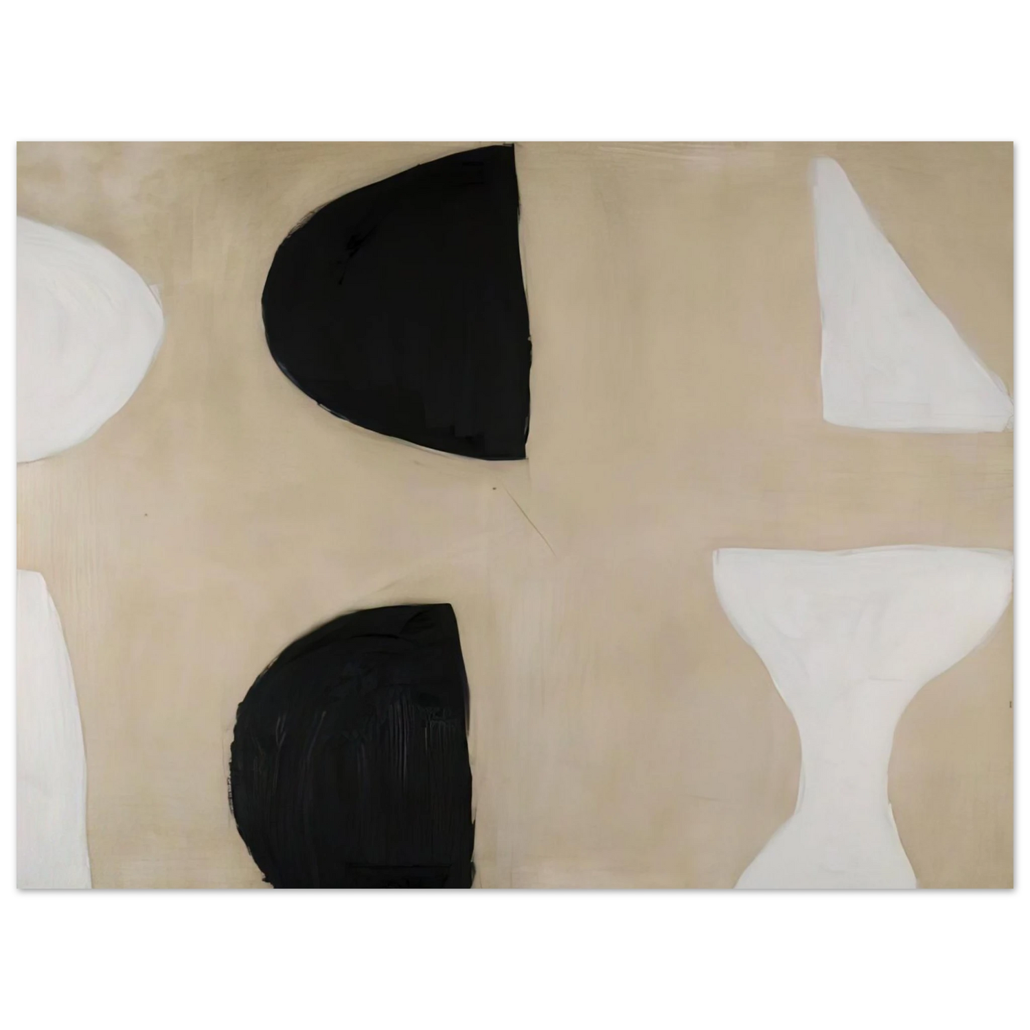 William Scott - Angle - 1963  75x100 cm / 30x40inches Fine Art Poster