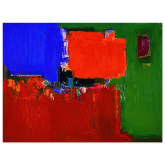 Hans Hofmann - Indian Summer Fine Art Poster - Default Title
