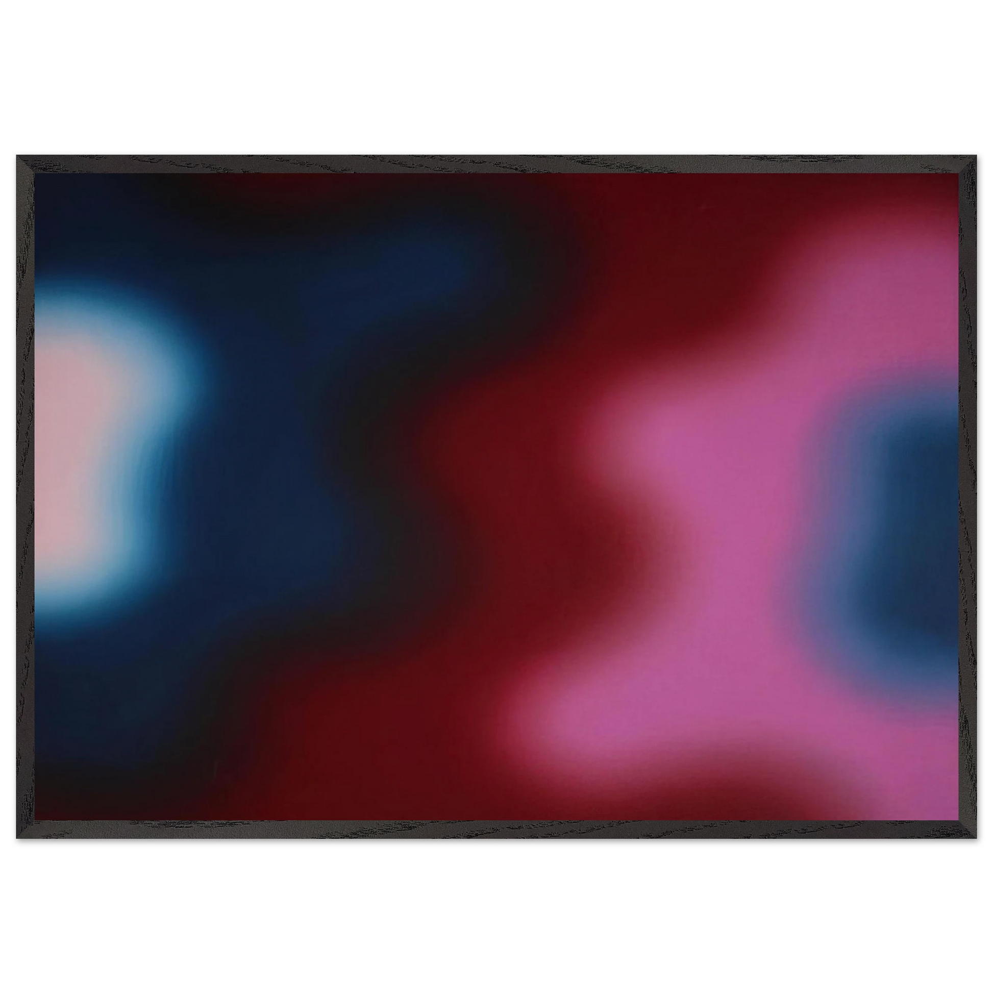 M-12 - 1970 - Wojciech Fangor Framed Art Print – Black Wooden Frame - Default Title - -Framed Art Print