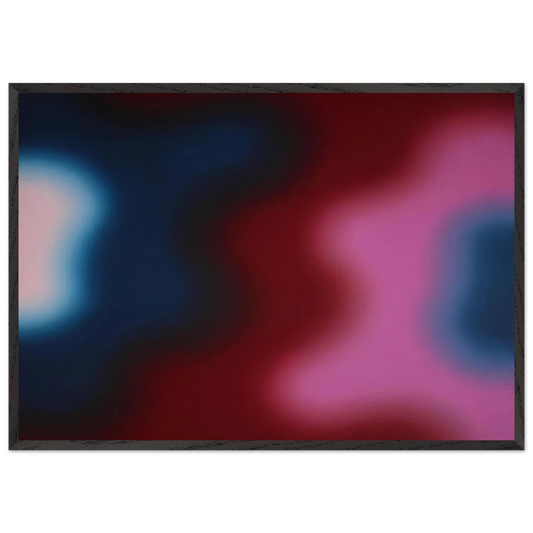 M-12 - 1970 - Wojciech Fangor Framed Art Print – Black Wooden Frame - Default Title - -Framed Art Print