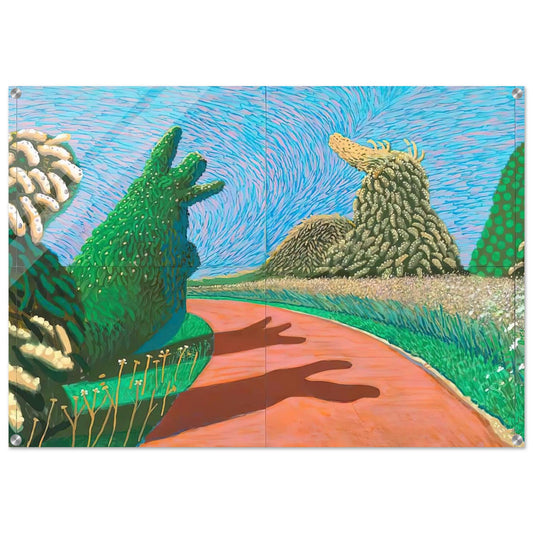 David Hockney - David Hockney Acrylic Print - 70x100 cm / 28x40″ inches | David Hockney Wall Art | David Hockney Prints