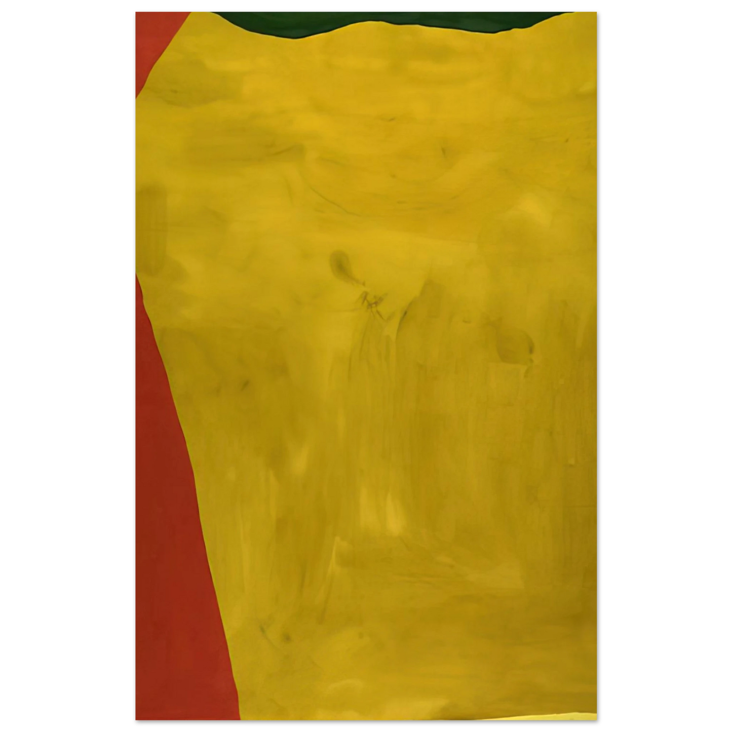 Helen Frankenthaler - Blessing of the Fleet - 1969 Wall art - 13x18 cm / 5x7 inches - Premium Wooden Framed Poster With Fine Art Paper - Wood frame