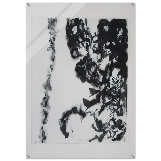 EULOGY ON THE EXTREMELY DELICATE THINGS 1993 - Zao Wou-Ki Acrylic Print - 70x100 cm / 28x40″ inches