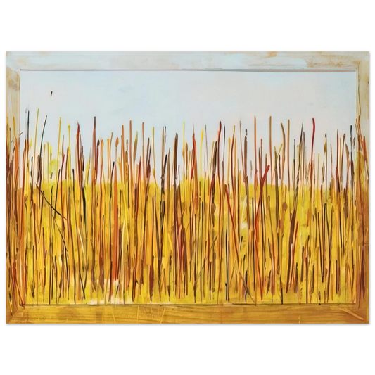 Mario Schifano - Campo di grano - 1984 Fine Art Poster - Default Title