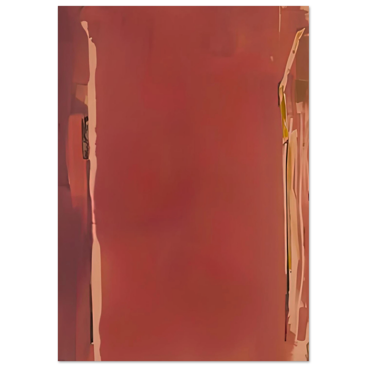 Helen Frankenthaler - Sentry, 1976- Wall Art - 30x40 cm / 12x16 inches - Premium Wooden Framed Poster With Fine Art Paper - White frame