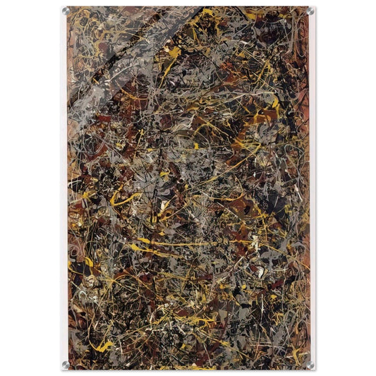 NUMBER 5 1948 1 - Jackson Pollock Acrylic Print - 70x100 cm / 28x40″ inches | Jackson Pollock Wall Art | Jackson Pollock Prints