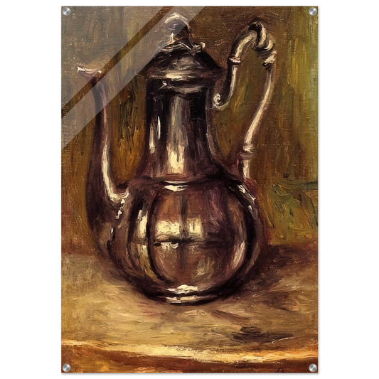 Coffee Pot - Pierre-Auguste Renoir Acrylic Print - 70x100 cm / 28x40″ inches
